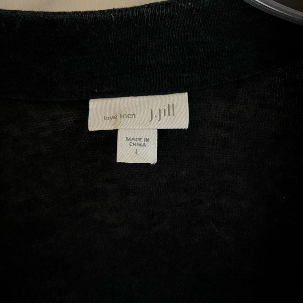 Womens 100% Linen Cardigan